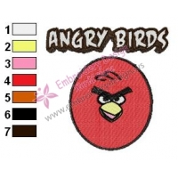 Angry Birds Embroidery Design 042